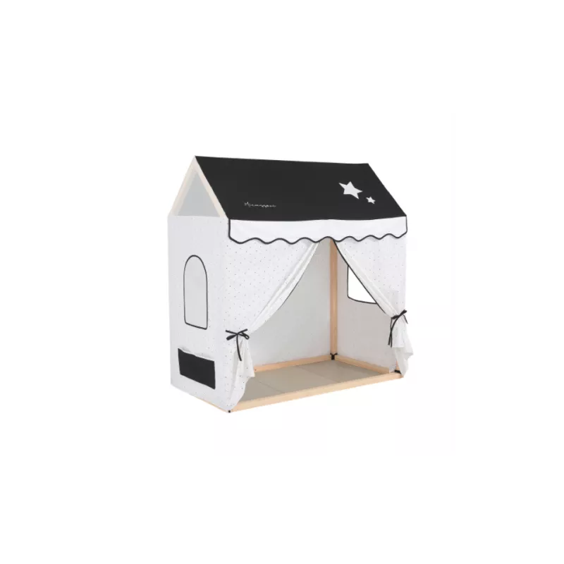 Cama PACK Casita Micuna Montesori com tecido cottage