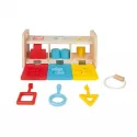 Juego Caja de llaves Janod con 6 figuras