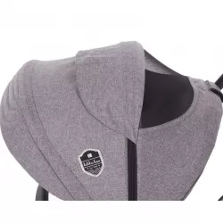 Cochecito Trío Kikkaboo Vincenza Luxury Gris
