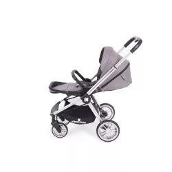 Cochecito Trío Kikkaboo Vincenza Luxury Gris