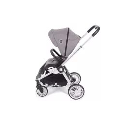 Cochecito Trío Kikkaboo Vincenza Luxury Gris