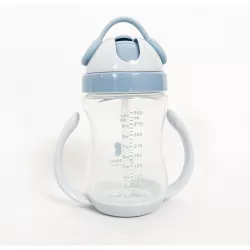 Chávena didática Kikka Boo com palhinha 300ml : Crioh.com