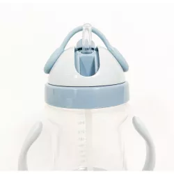 Chávena didática Kikka Boo com palhinha 300ml : Crioh.com