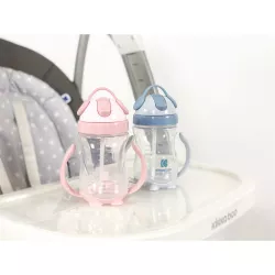 Chávena didática Kikka Boo com palhinha 300ml : Crioh.com