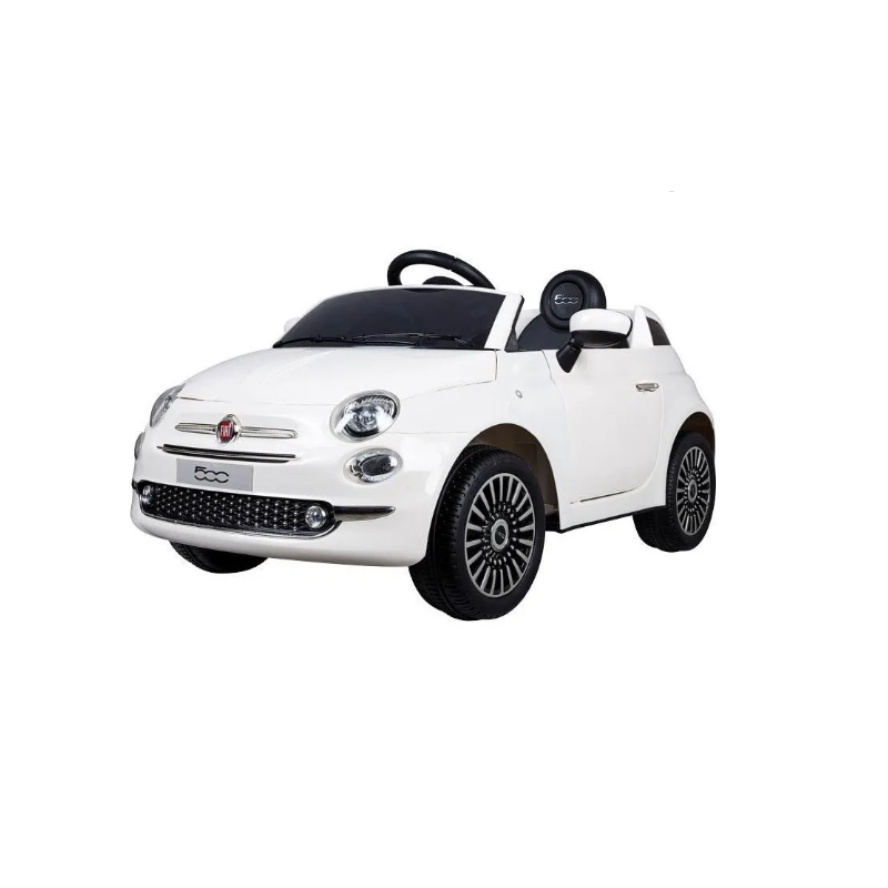 Coche Qplay Fiat 500 Blanco