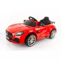 Carro elétrico 15Wx4 Qplay Mercedes GTR Vermelho rádio controlo