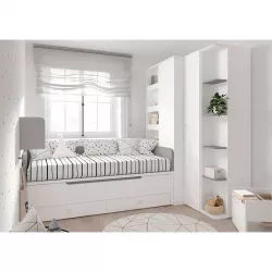 Cuna Convertible Ros Mini BI-CAMA PLUS