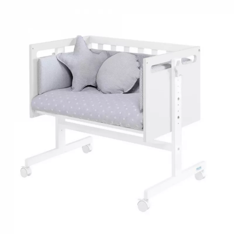 PACK Minicot MICUNA MO-1973 YOU&ME Plus 5 em 1 + GALAXY® Mini Kit de berço e protetor