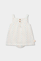 Vestido Boboli de tejido fantasía