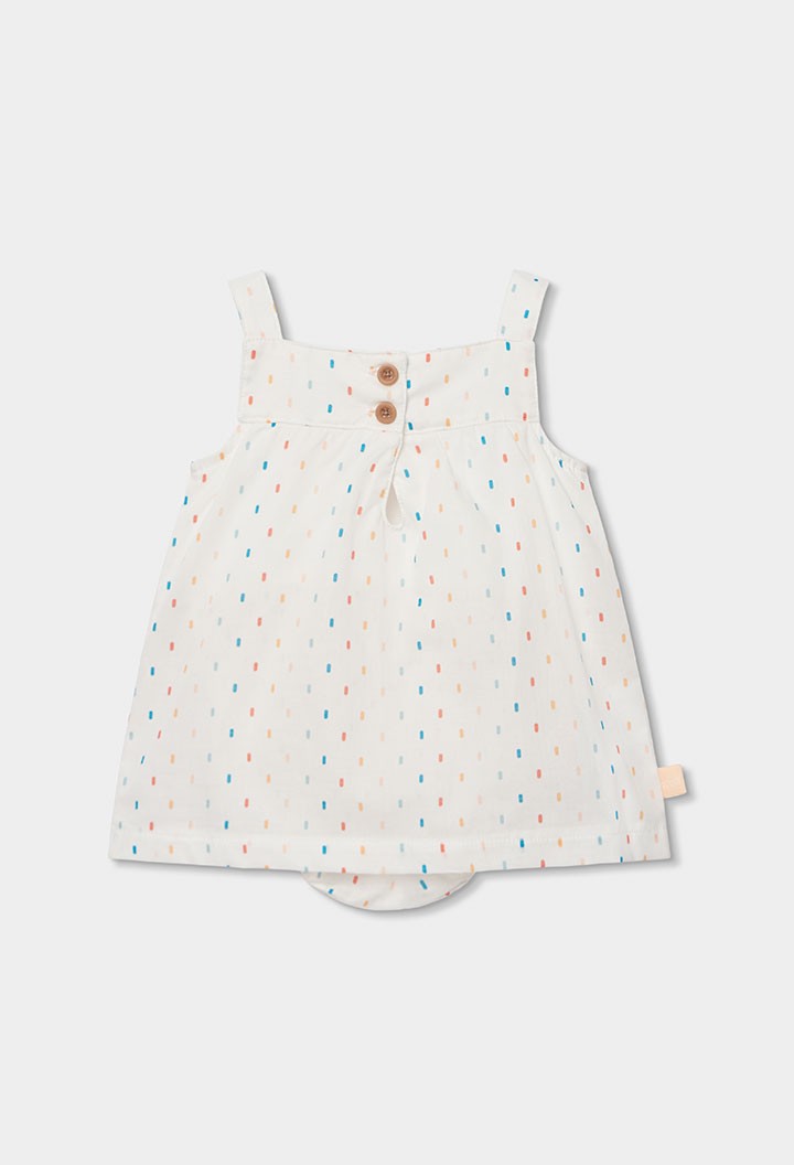 Vestido Boboli de tejido fantasía