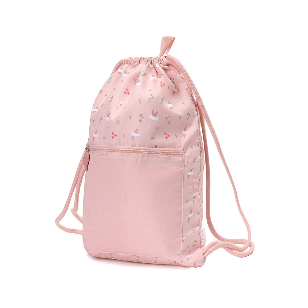 Mochila Saco Impermeable Tutete Blossom Birds Personalizable