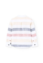 Camisa Boboli lino listada