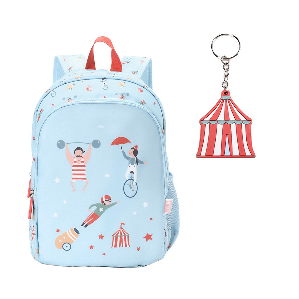Mochila Mediana Tutete Circus Show + Llavero