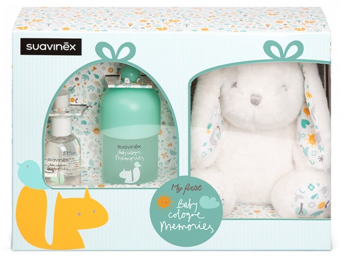 Set Baby Cologne Suavinex 100+50ML + PELUCHE