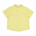 Camisa Mayoral manga corta cuello mao lino