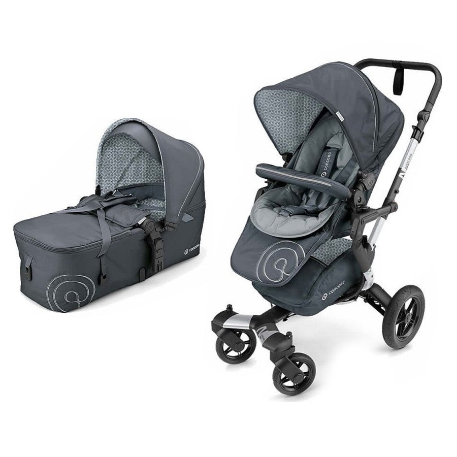 Cochecito duo Jane Concord NEO by Jane con Baby set Scout STEEL GREY