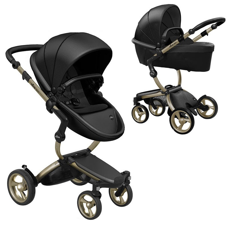Cochecito Dúo Mima Xari Black Personalizable
