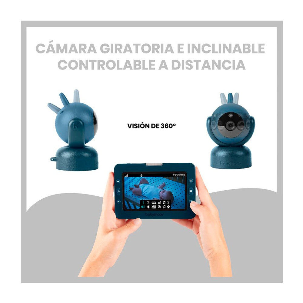 Vigilabebes motorizado Babymoov YOO MASTER+ de 5"
