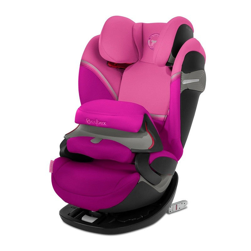Silla auto CYBEX PALLAS S-FIX con 3 posiciones de reclinado del reposacabezas.