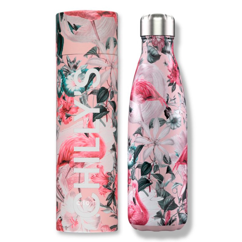 Botella térmica Chilly's colección TROPICAL 24h frío / 12h caliente
