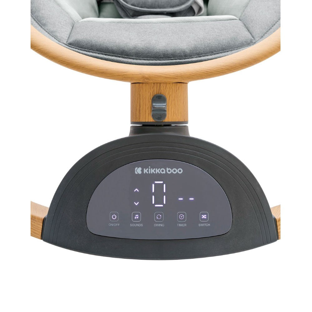 Columpio eléctrico KikkaBoo Ashlee 2.0 con capota