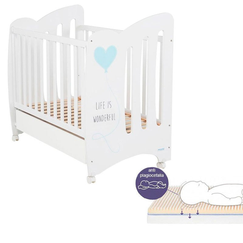 Cuna MICUNA WONDERFUL 120 X 60 con colchón opcional