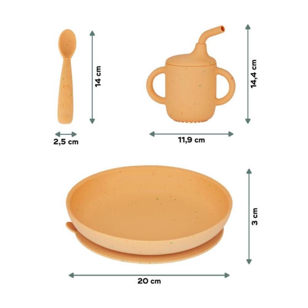 Set comida 9M+ Babymoov Little Art
