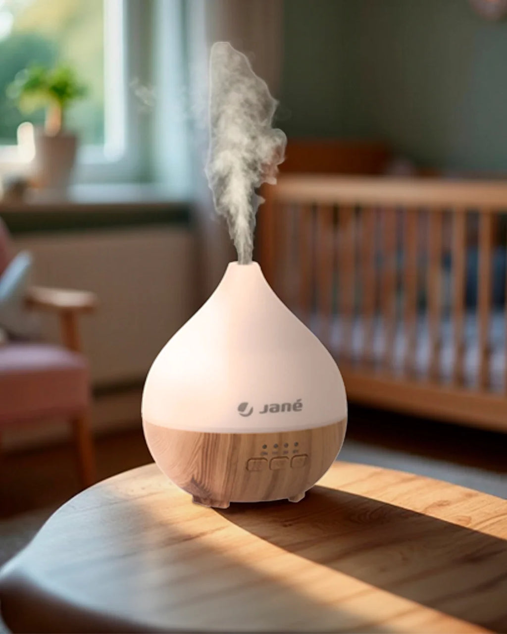Humidificador ultrasilencioso Jane con luz Led