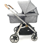 Cochecito duo Arrue OBE con plastico de lluvia