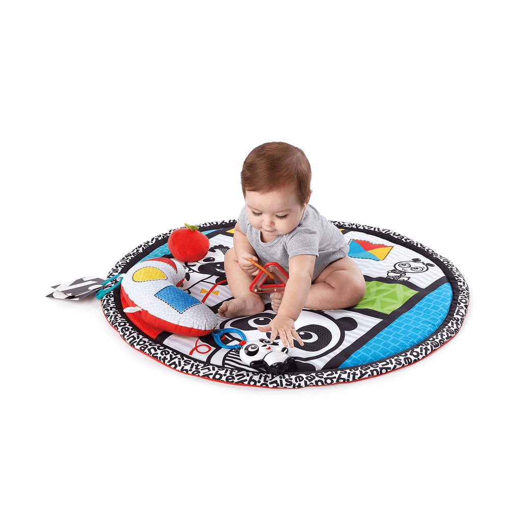 Alfombra educativa y Gimnasio Bright Starts Panda High Contrast