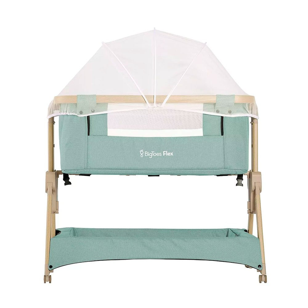 Minicuna Ultra Plegable Flex Travel BigToes con Colchón Plagiocefalia
