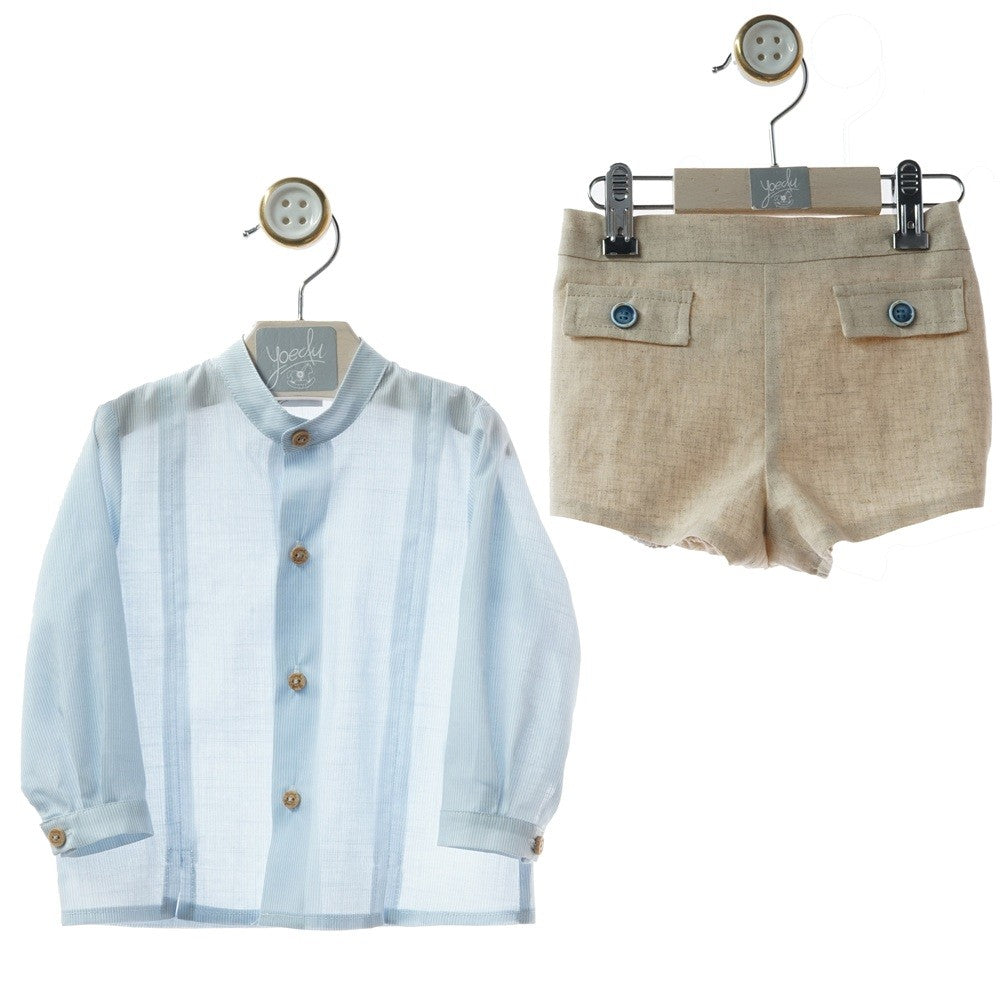 Conjunto bebé manga larga Yoedu Cristal