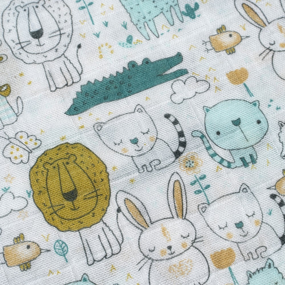 Muselina Interbaby Bambú Gatito