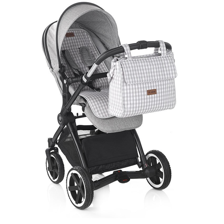 Bolso cambiador Vichy con bandolera