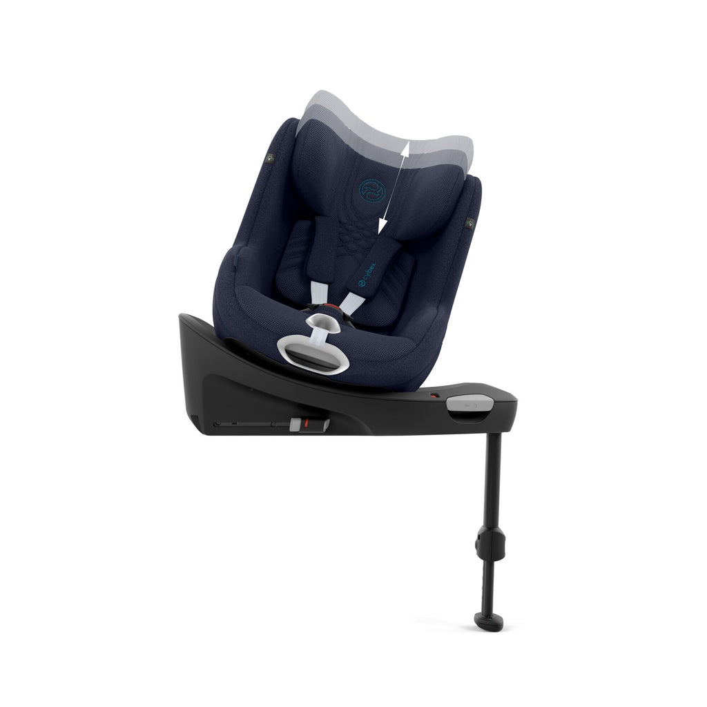 Silla auto Cybex Sirona Ti I-size Plus con reductor y capota antiuva