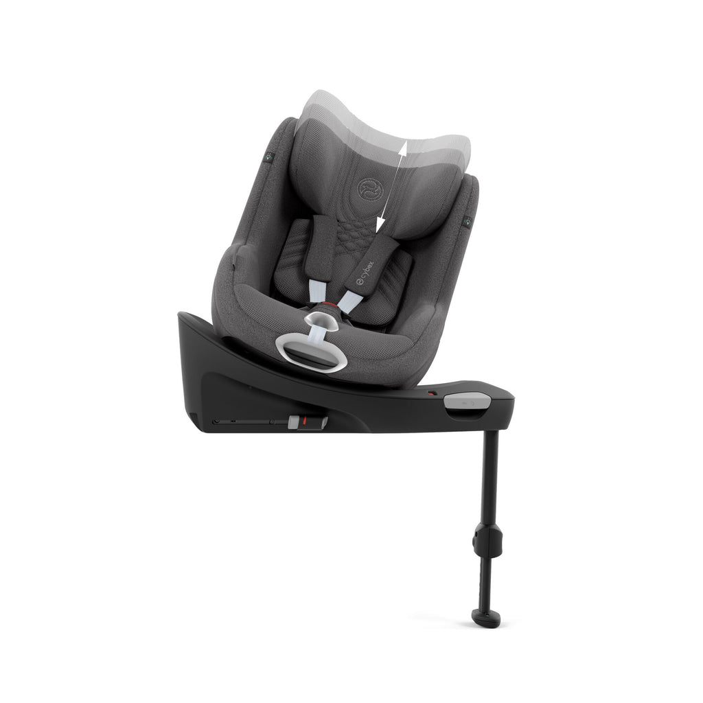 Silla auto Cybex Sirona Ti I-size Plus con reductor y capota antiuva