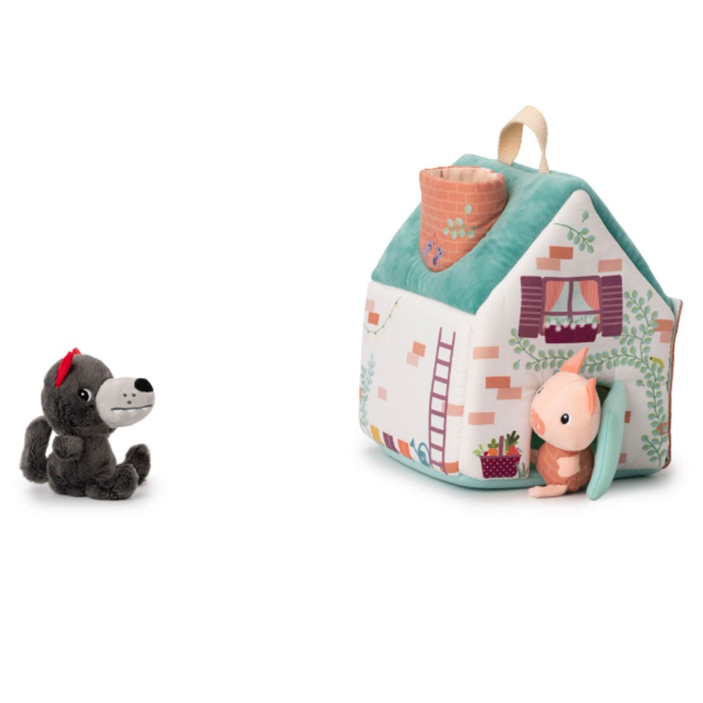 Casa Lilliputiens el lobo y los tres cerditos