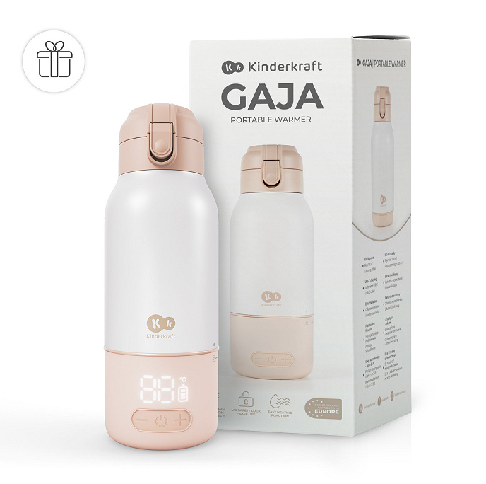 Calientabiberones Kinderkraft Gaja portátil y termo 2 en 1