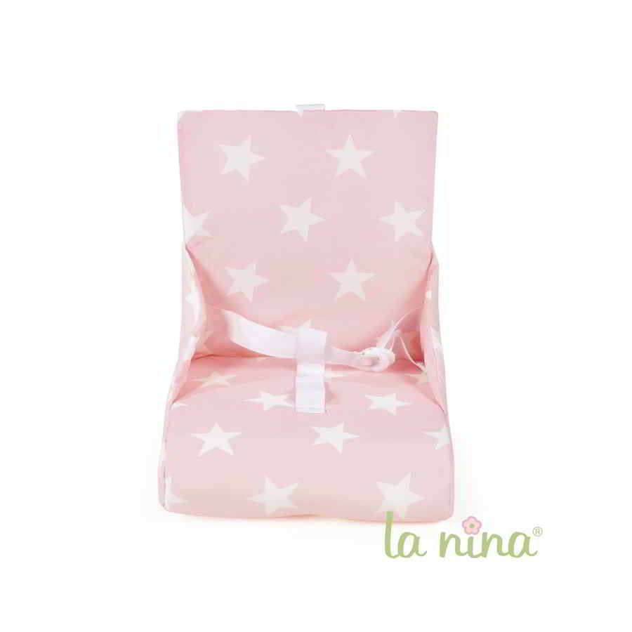 PACK Trona de viaje carlota La nina y muñeca bailarina La nina