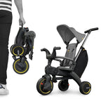 Triciclo 5 en 1 Doona LIKI TRIKE S3 con bolso y protector de arneses peso 6,7Kg.