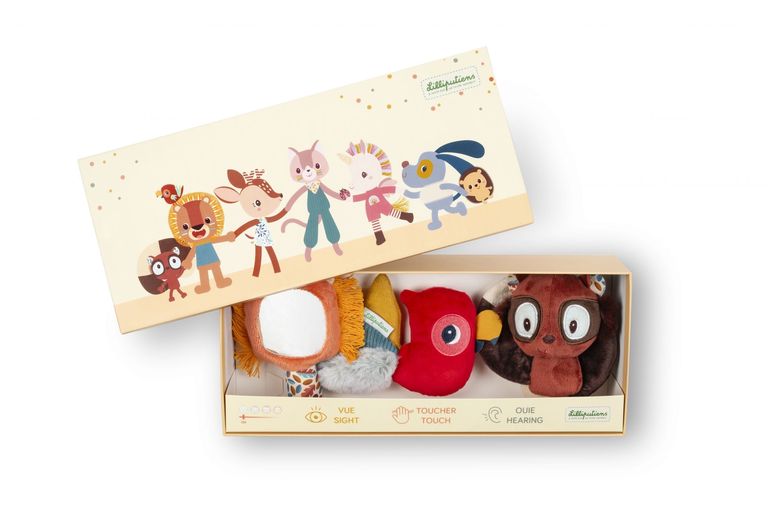 Set de descubrimiento Lilliputiens sensorial Jack
