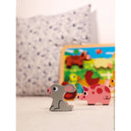 Puzzle Janod Chunky Granja 7 piezas