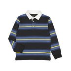 Polo Mayoral manga larga rayas bloque