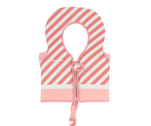 Chaleco Flotador Aprendizaje Monnëka Stripes Bloom & Blush 1-2 Años