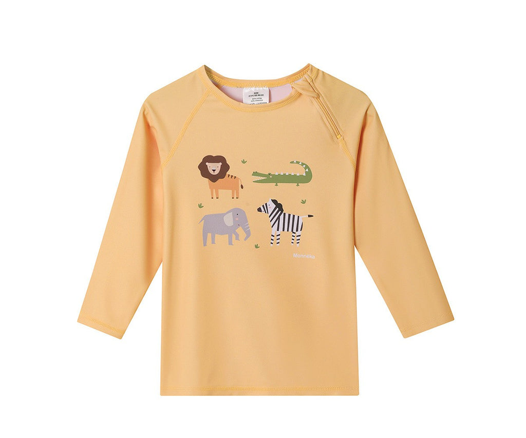 Camiseta Protección Solar Monnëka Manga larga Wild Animals