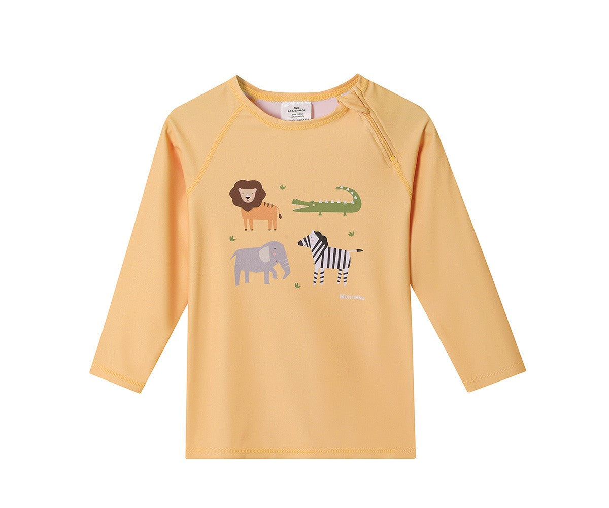 Camiseta Protección Solar Monnëka Manga larga Wild Animals