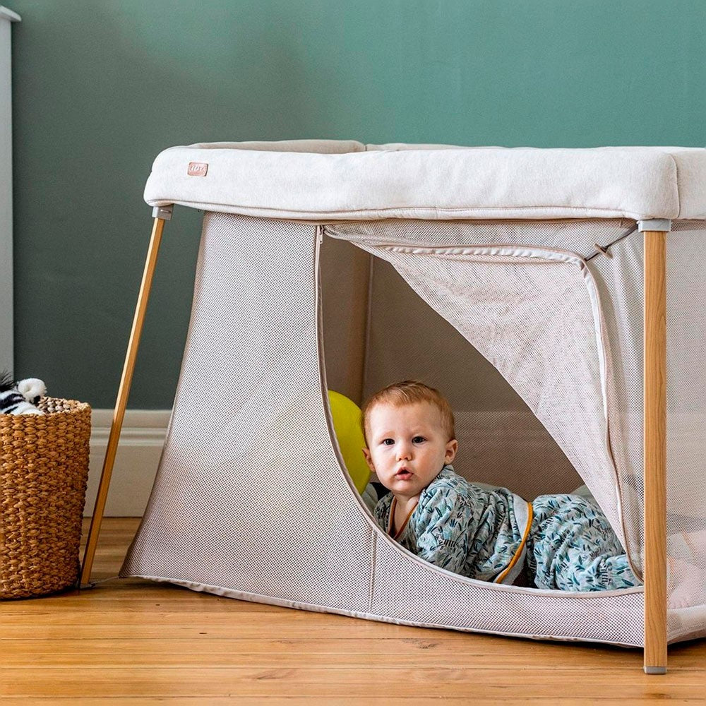 Cuna Viaje Beaba EAZY SLEEP doble altura ligera 6,8 Kg