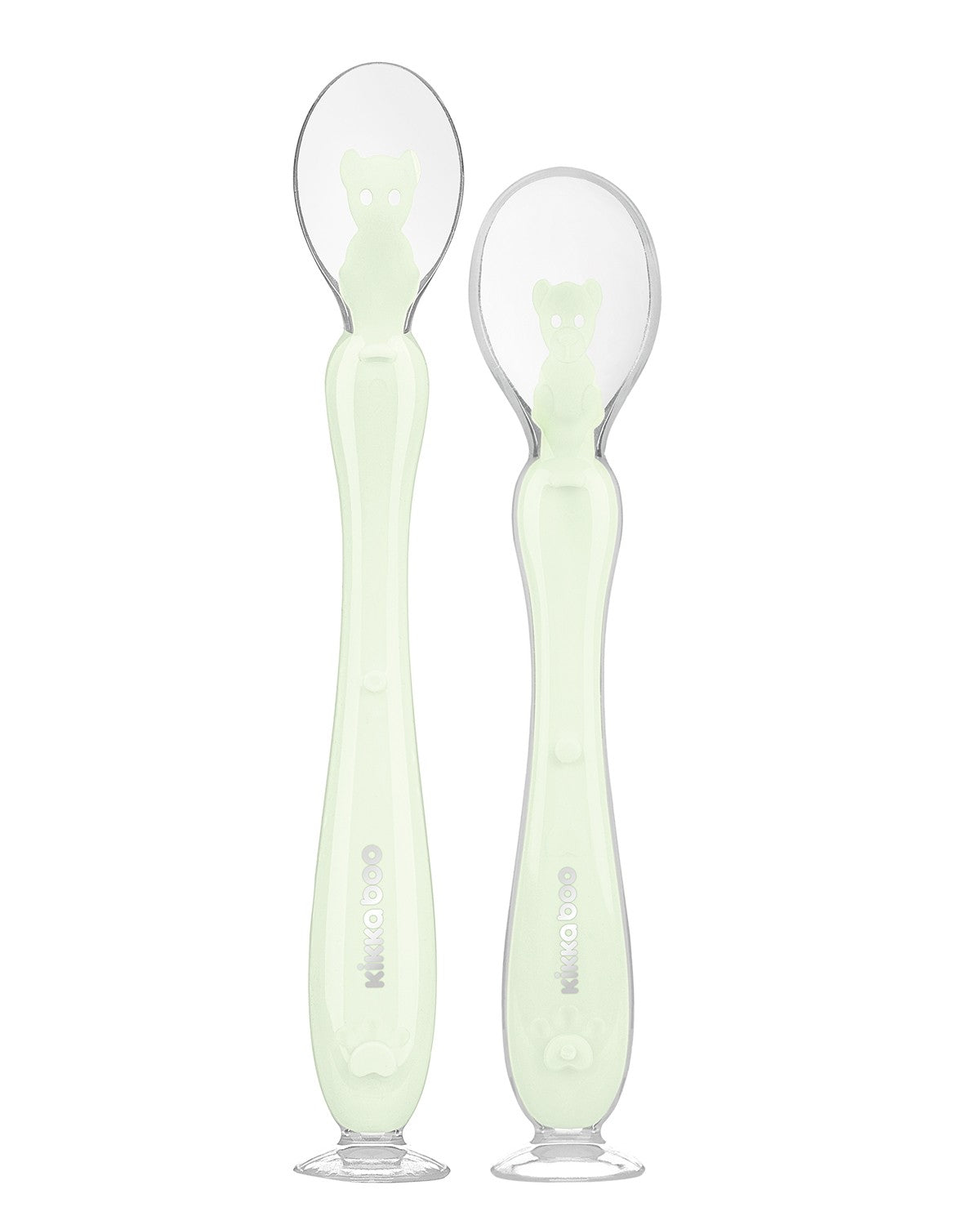 Cucharas con ventosa KikkaBoo 2 unidades primera edad