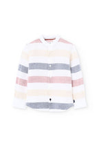 Camisa Boboli lino listada
