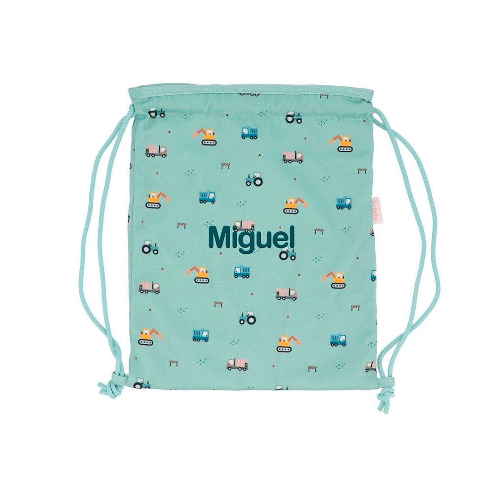 Mochila Saco Tela Tutete Trucks Personalizable